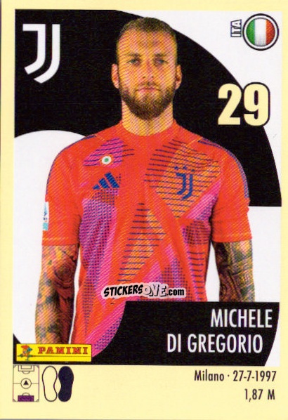 Cromo Michele Di Gregorio - Calciatori 2024-2025 n. 248 - Panini