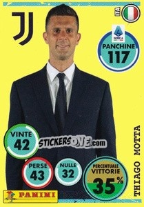 Figurina Thiago Motta (Allenatore) - Calciatori 2024-2025 n. 268 - Panini