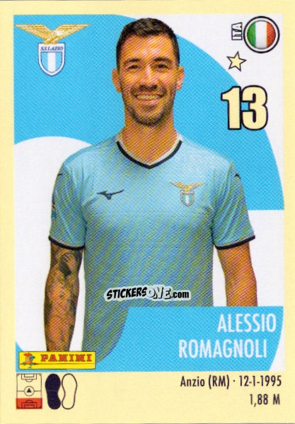Figurina Alessio Romagnoli - Calciatori 2024-2025 n. 277 - Panini