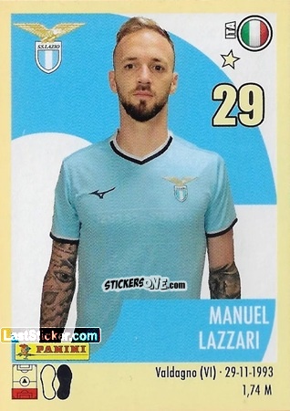Cromo Manuel Lazzari - Calciatori 2024-2025 n. 282 - Panini