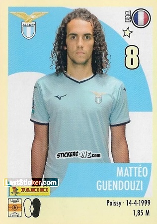 Cromo Mattéo Guendouzi - Calciatori 2024-2025 n. 287 - Panini