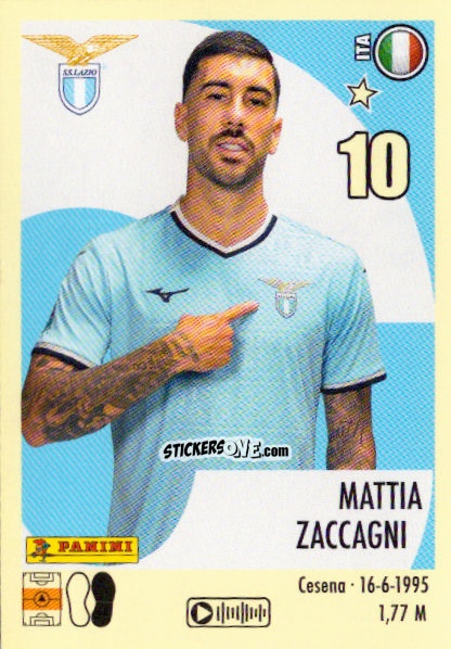 Figurina Mattia Zaccagni