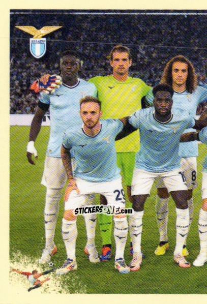 Cromo Squadra Lazio - Calciatori 2024-2025 n. 296 - Panini