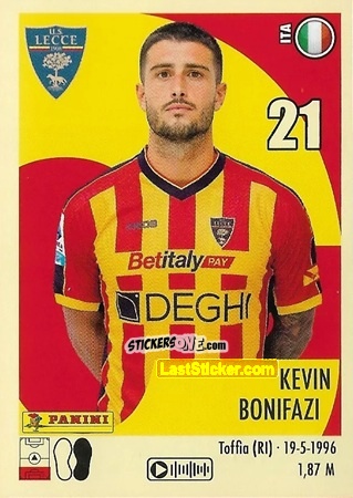 Sticker Kevin Bonifazi - Calciatori 2024-2025 n. 307 - Panini