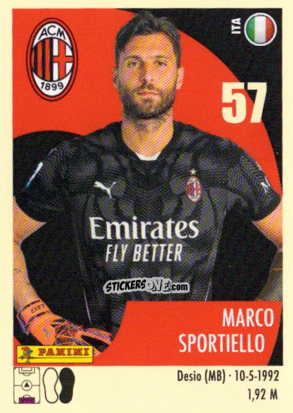 Cromo Marco Sportiello - Calciatori 2024-2025 n. 330 - Panini