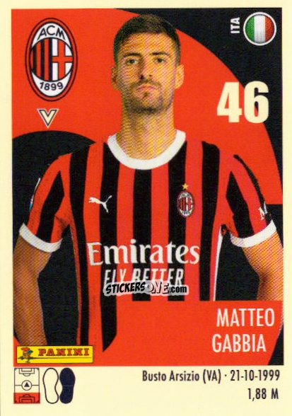 Figurina Matteo Gabbia