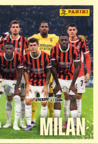 Cromo Squadra Milan - Calciatori 2024-2025 n. 351 - Panini
