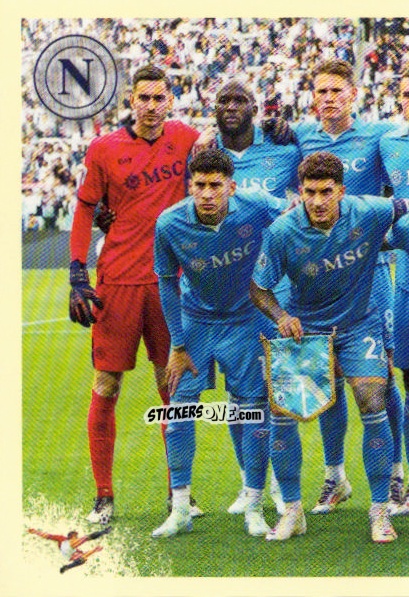 Sticker Squadra Napoli - Calciatori 2024-2025 n. 404 - Panini