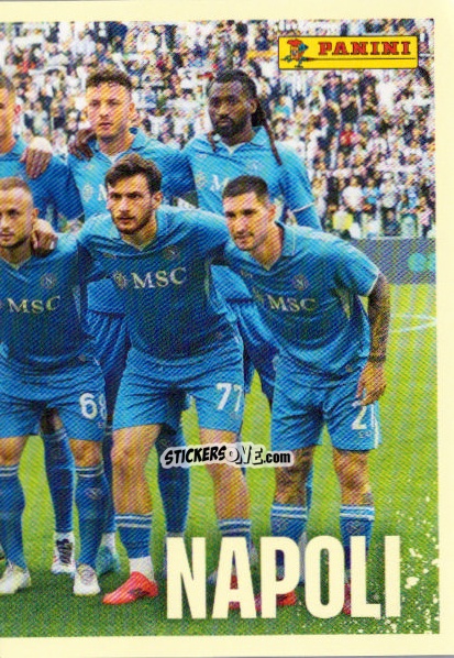 Sticker Squadra Napoli - Calciatori 2024-2025 n. 405 - Panini
