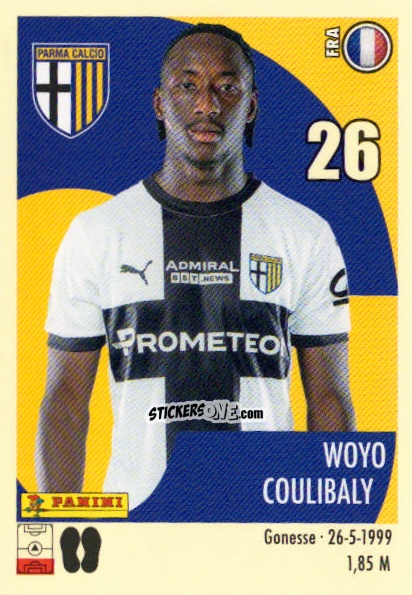 Cromo Woyo Coulibaly - Calciatori 2024-2025 n. 416 - Panini