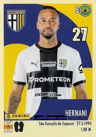Sticker Hernani - Calciatori 2024-2025 n. 419 - Panini