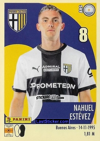 Cromo Nahuel Estévez - Calciatori 2024-2025 n. 423 - Panini