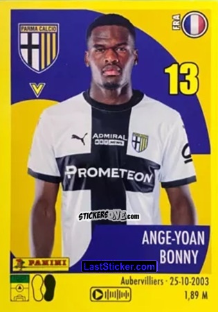 Figurina Ange-Yoan Bonny - Calciatori 2024-2025 n. 426 - Panini