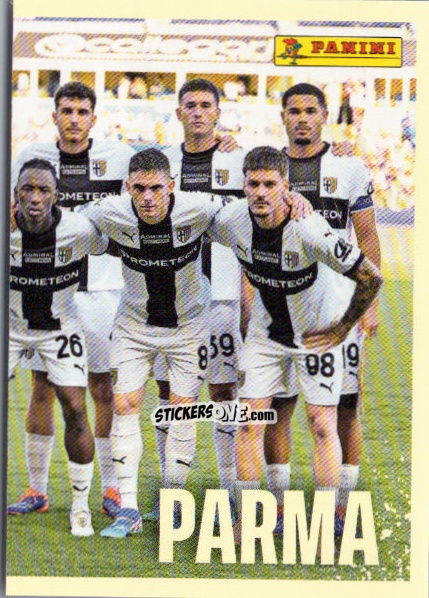 Figurina Squadra Parma - Calciatori 2024-2025 n. 432 - Panini