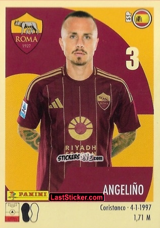 Cromo Angeliño - Calciatori 2024-2025 n. 443 - Panini