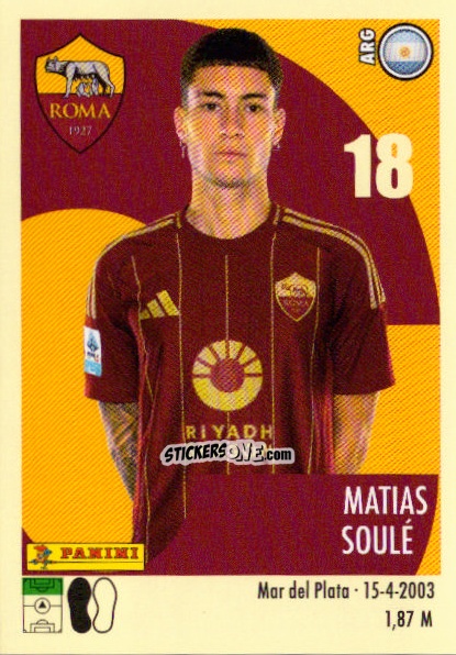 Figurina Matías Soulé