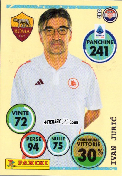 Figurina Ivan Jurić (Allenatore) - Calciatori 2024-2025 n. 457 - Panini