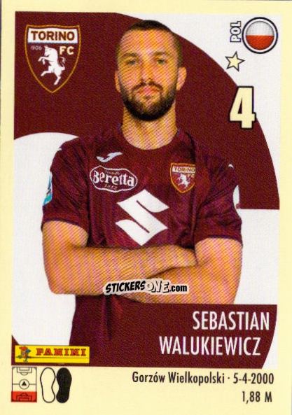Cromo Sebastian Walukiewicz - Calciatori 2024-2025 n. 468 - Panini