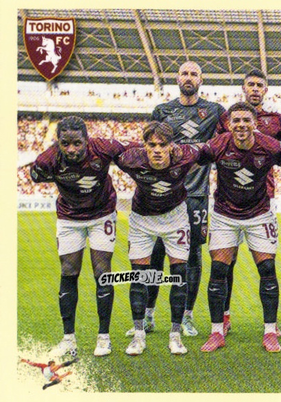 Cromo Squadra Torino - Calciatori 2024-2025 n. 485 - Panini
