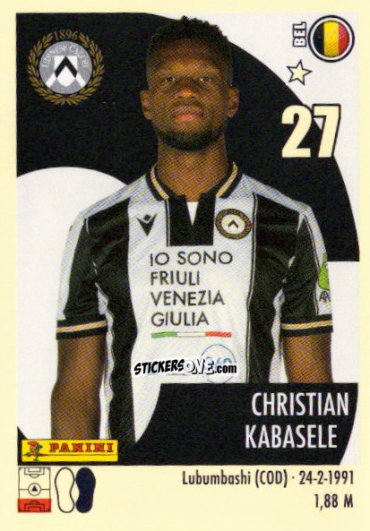 Cromo Christian Kabasele - Calciatori 2024-2025 n. 494 - Panini