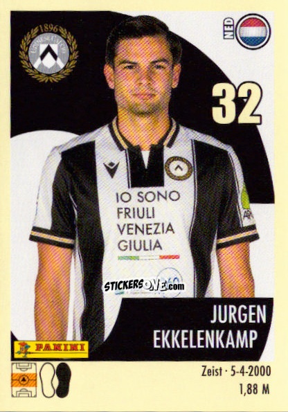 Cromo Jurgen Ekkelenkamp - Calciatori 2024-2025 n. 503 - Panini