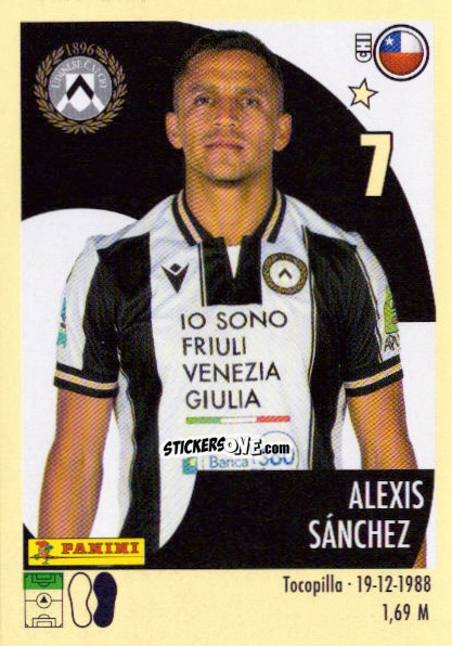 Figurina Alexis Sánchez - Calciatori 2024-2025 n. 505 - Panini