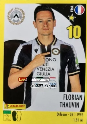 Figurina Florian Thauvin - Calciatori 2024-2025 n. 507 - Panini