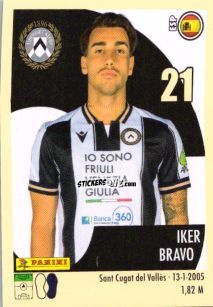Cromo Iker Bravo - Calciatori 2024-2025 n. 510 - Panini