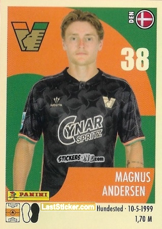 Sticker Magnus Kofod Andersen - Calciatori 2024-2025 n. 527 - Panini