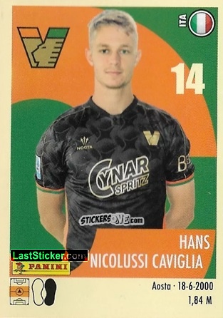 Sticker Hans Nicolussi Caviglia - Calciatori 2024-2025 n. 530 - Panini