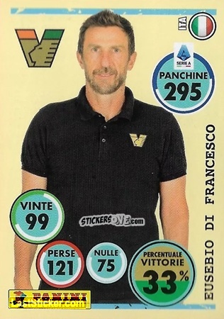 Cromo Eusebio Di Francesco (Allenatore) - Calciatori 2024-2025 n. 538 - Panini