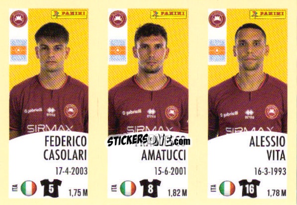 Figurina Federico Casolari / Francesco Amatucci / Alessio Vita