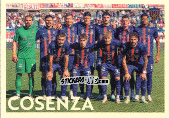 Cromo Squadra Cosenza - Calciatori 2024-2025 n. 587 - Panini
