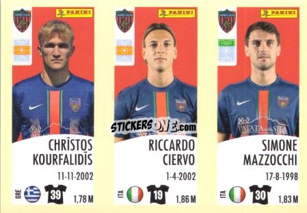 Figurina Christos Kourfalidis / Riccardo Ciervo / Simone Mazzocchi
