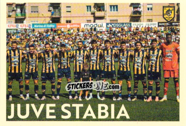 Figurina Squadra Juve Stabia