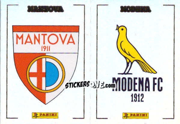 Figurina Scudetto Mantova / Modena - Calciatori 2024-2025 n. 612 - Panini