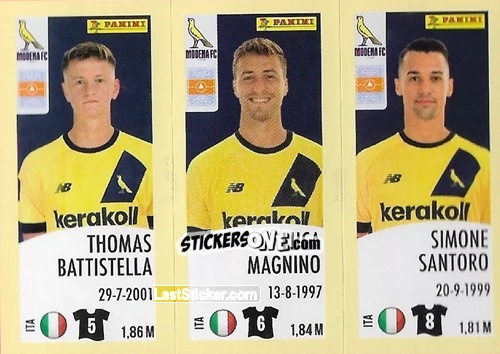 Figurina Thomas Battistella / Luca Magnino / Simone Santoro