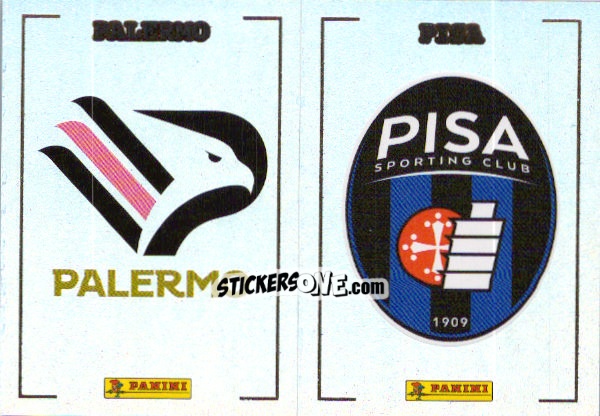 Figurina Scudetto Palermo / Pisa - Calciatori 2024-2025 n. 625 - Panini