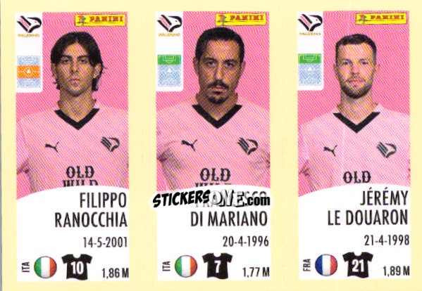 Figurina Filippo Ranocchia / Francesco Di Mariano / Jeremy Le Douaron
