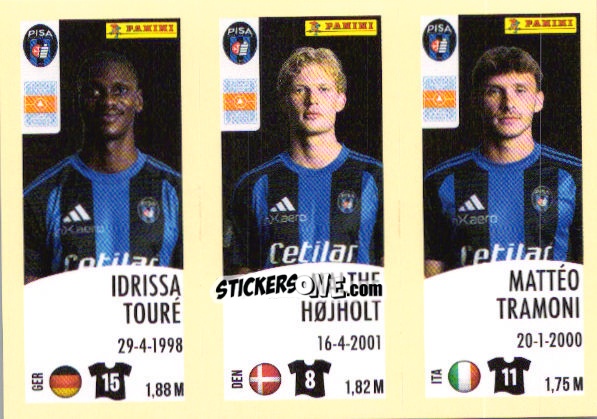 Figurina Idrissa Touré / Malthe Højholt / Matteo Tramoni