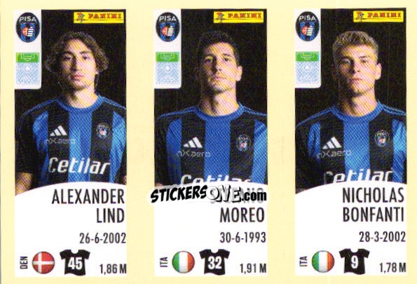 Figurina Alexander Lind / Stefano Moreo / Nicholas Bonfanti