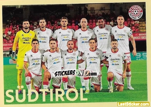 Figurina Squadra Südtirol