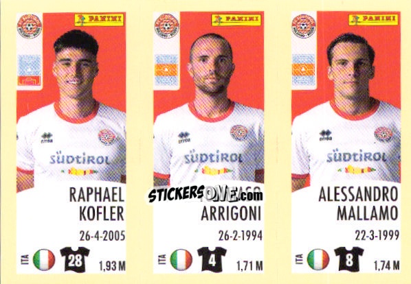 Figurina Raphael Kofler / Tommaso Arrigoni / Alessandro Mallamo