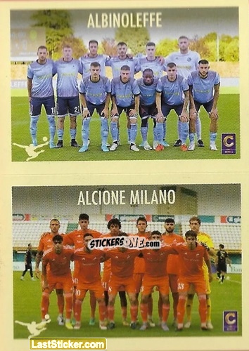 Figurina Squadra Albinoleffe / Alcione Milano - Calciatori 2024-2025 n. 678 - Panini