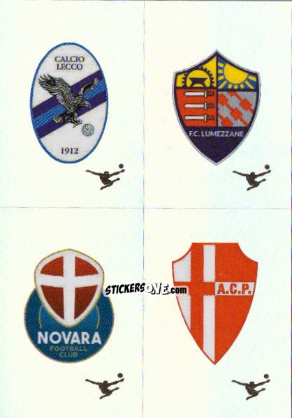 Figurina Scudetto Lecco / Lumezzane / Novara / Padova - Calciatori 2024-2025 n. 683 - Panini