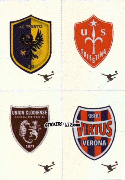 Figurina Scudetto Trento / Triestina / Union Clodiense / Virtus Verona - Calciatori 2024-2025 n. 689 - Panini