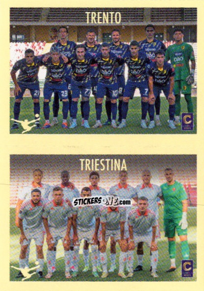 Cromo Squadra Trento / Triestina - Calciatori 2024-2025 n. 690 - Panini