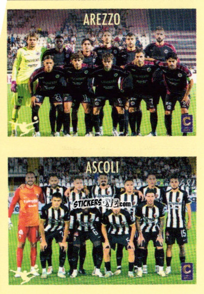 Cromo Squadra Arezzo /ascoli - Calciatori 2024-2025 n. 693 - Panini