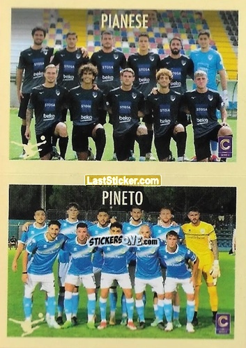 Cromo Squadra Pianese / Pineto - Calciatori 2024-2025 n. 700 - Panini