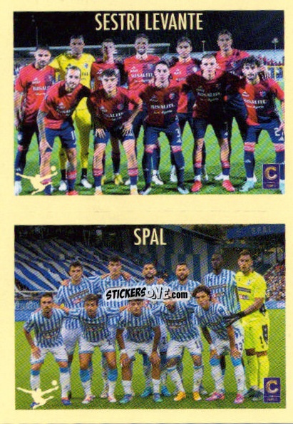 Cromo Squadra Sestri Levante / Spal - Calciatori 2024-2025 n. 703 - Panini